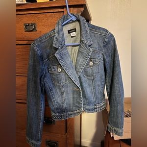 Jean jacket. Size 8. Barely worn